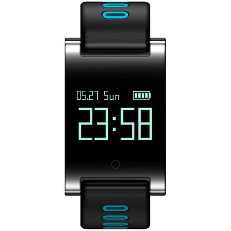 Bratara Fitness iUni DM68 Plus, Display OLED, Pedometru, Monitorizare puls, Notificari, Compatibil c